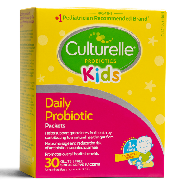 Culturelle Kids Daily Probiotic Packets packaging front