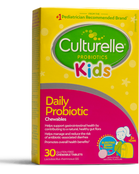 Culturelle Kids Daily Probiotic chewables packaging front