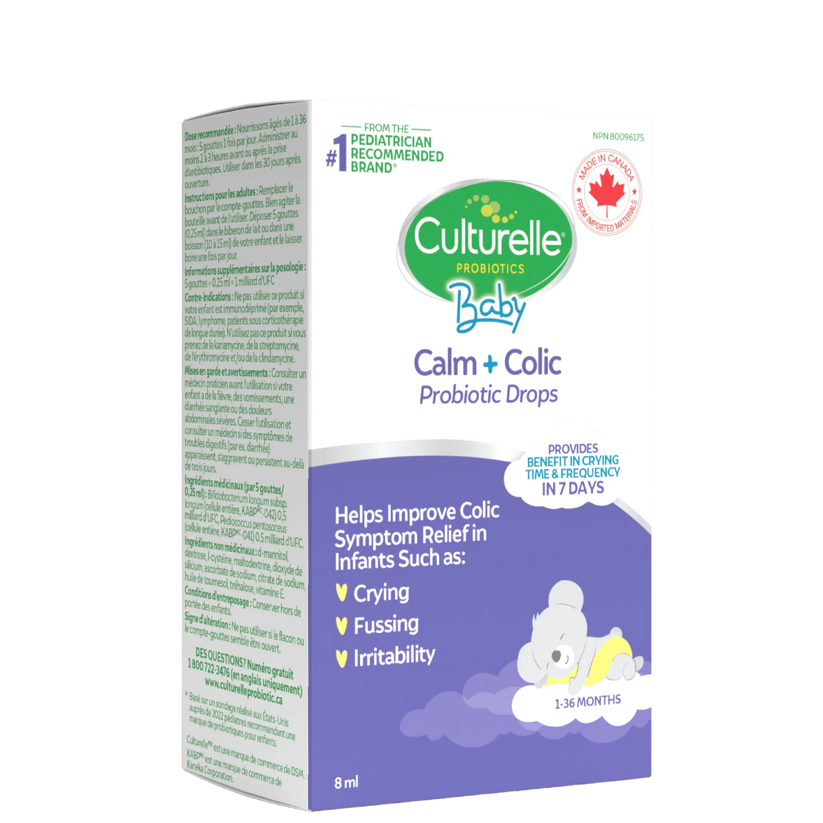 Culturelle® Baby Calm + Colic Probiotic Drops