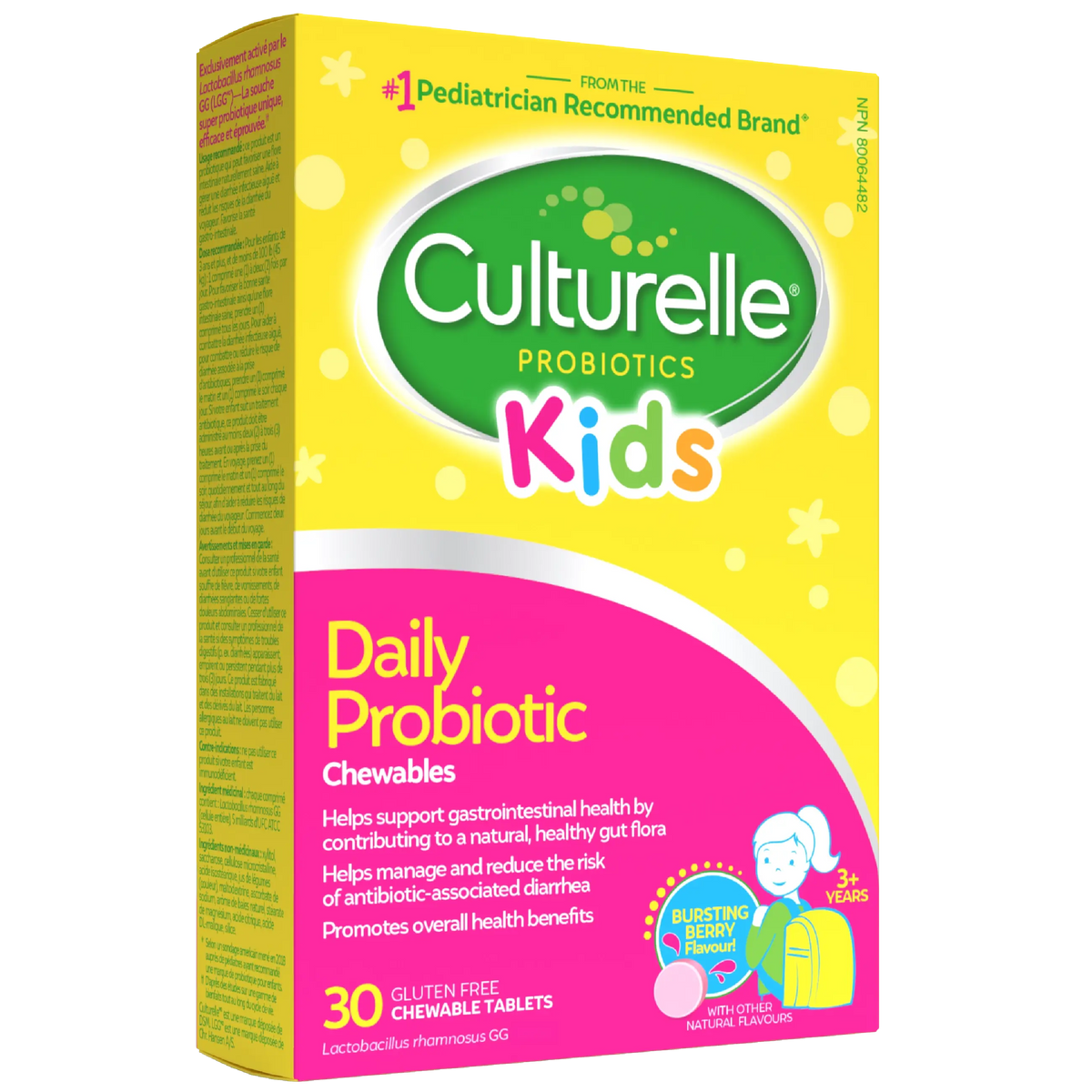Culturelle® Kids Daily Probiotic Chewables